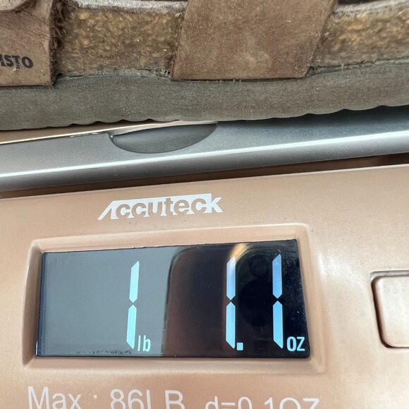 Mephisto‎ Hannel Slide Sandals Womens EU 38 US 8 Brown Leather Double Strap - Picture 12 of 12